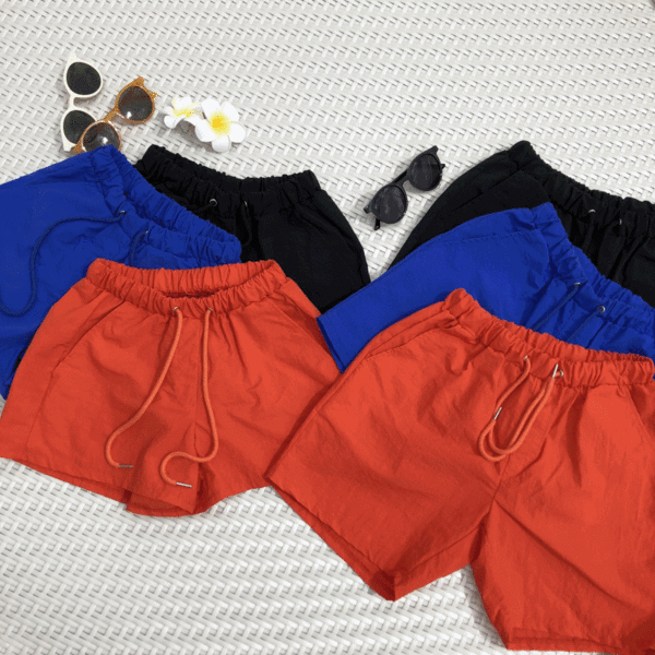 커플 투게더 비치웨어 스윔팬츠 수영복 반바지 ( 3color )