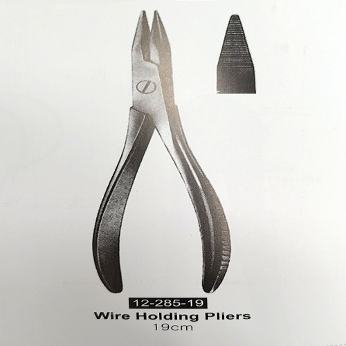 진성 와이어 홀딩 플라이어 (Wire Holding Pliers)(12-285-19) 19cm[06742]