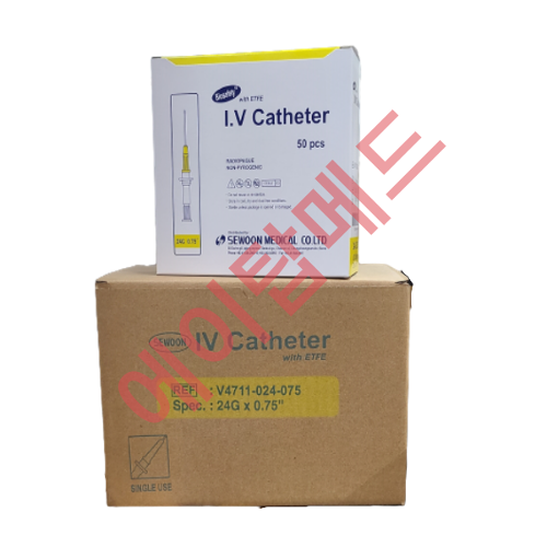 세운 아이브이 카테터  I.V Catheter (50EA)
