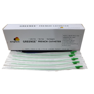 씨이엠텍 그리니 후렌치카테타 2홀 밸브유 (Greenee French Catheter)(500EA)