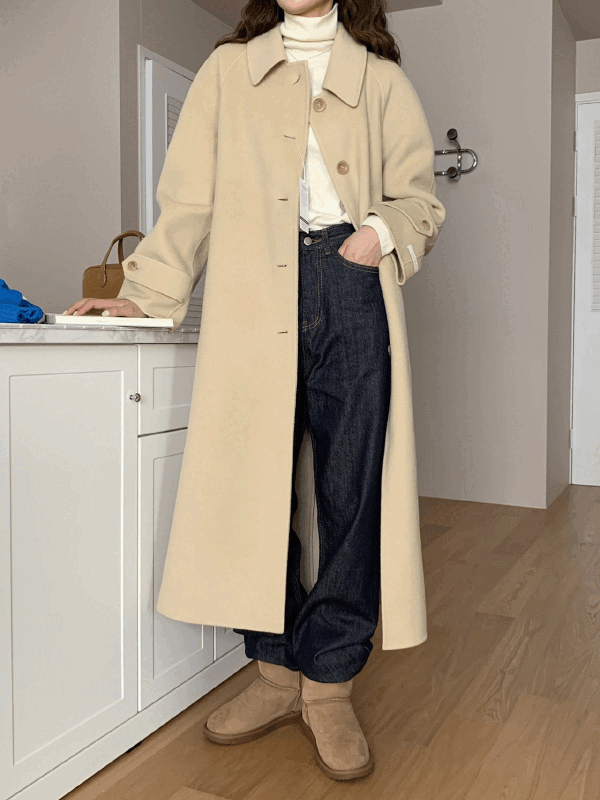 로번 롱 handmade coat [2color]