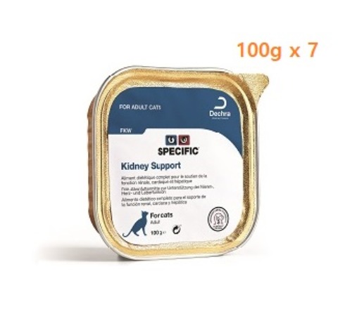 (CAT) 스페시픽 FKW KIDNEY SUPPORT 100g x 7개 (처방식-신장,심장,간)