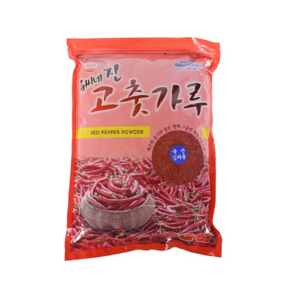 류씨네 굵은 고춧가루(김치용/국산) 1kg