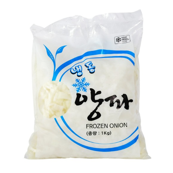 냉동야채 백양파 다이스 1kg