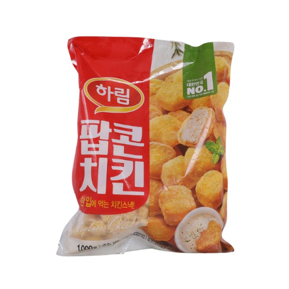 하림 냉동 팝콘치킨 1kg