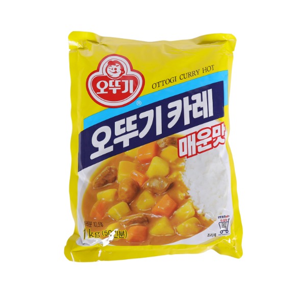 오뚜기 카레 매운맛 1kg