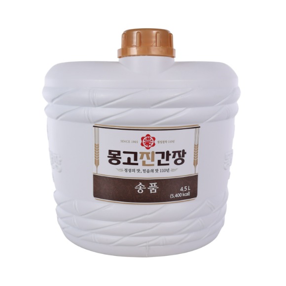 몽고장유 송품 몽고간장 4.5L