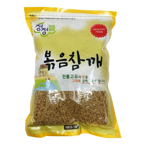 청정들 볶음참깨 1kg