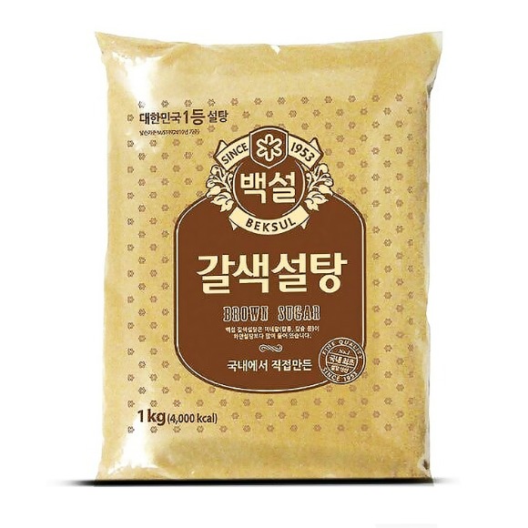 CJ 백설 황설탕 1kg