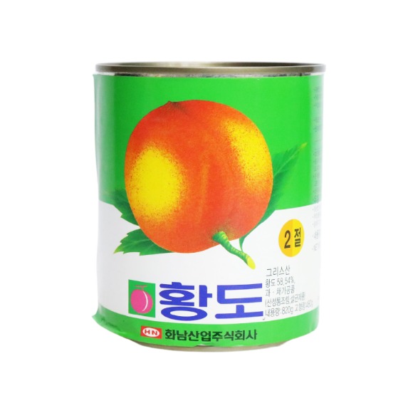 화남 황도 2절 슬라이스 820g