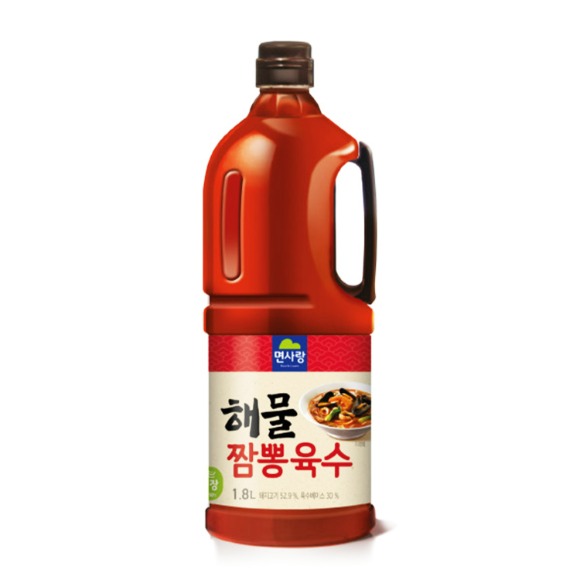 면사랑 해물 짬뽕육수 1.8L