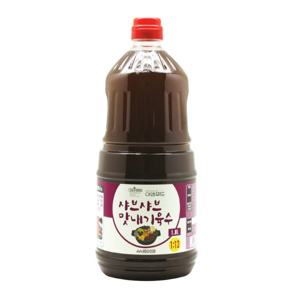 이엔 샤브샤브 맛내기육수 1.8L