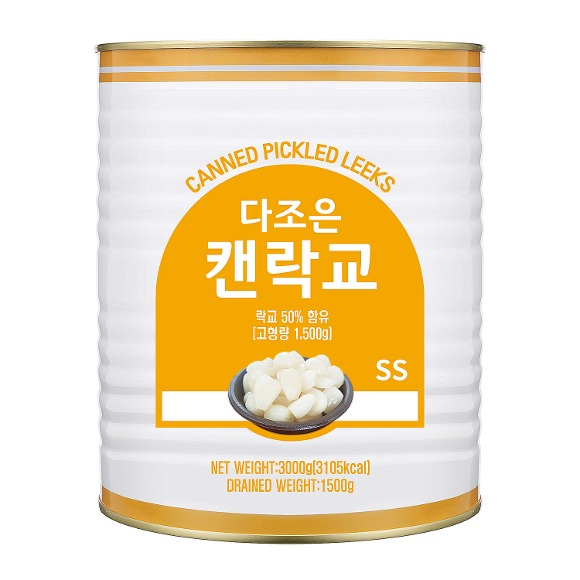 이엔 락교SS 3kg