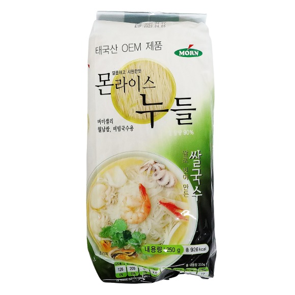 몬 쌀국수 라이스누들 버미셀리 250g