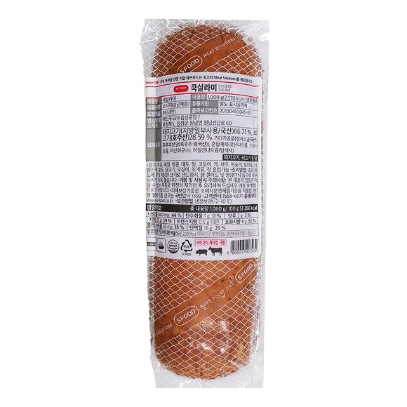 에쓰푸드 냉장 쿡살라미 1kg