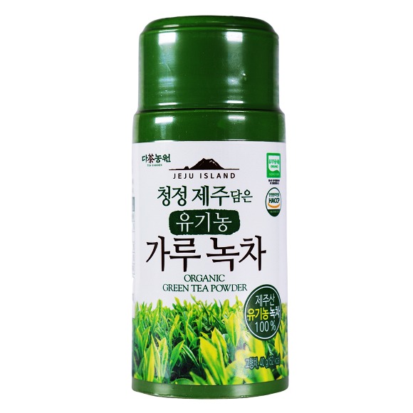 다농원 유기농 가루녹차 40g