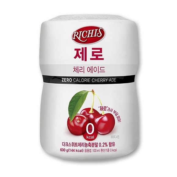 리치스 제로 체리에이드 600g