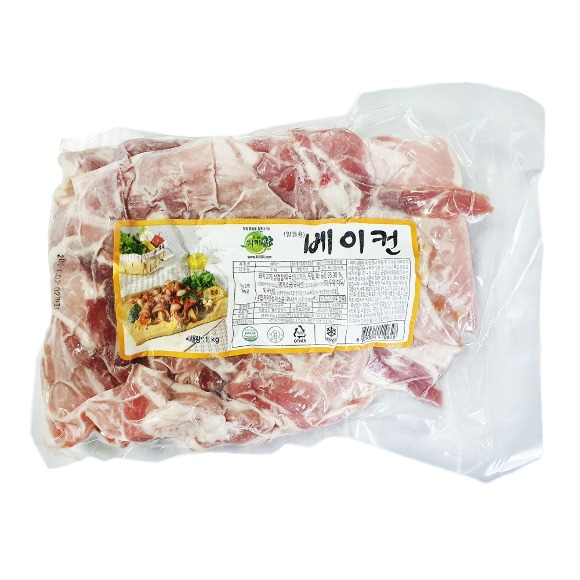 지키미 냉동 파지베이컨 1kg