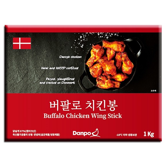 푸드맥스 덴포 냉동 버팔로 치킨봉 1kg