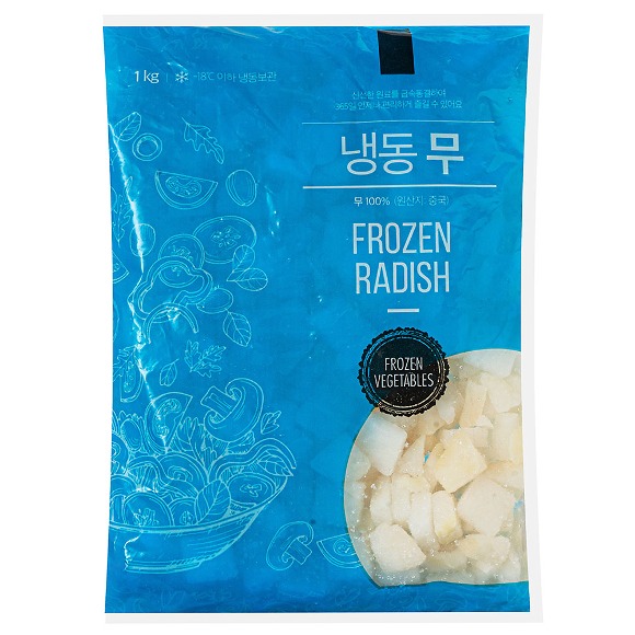 냉동 무 다이스 1kg