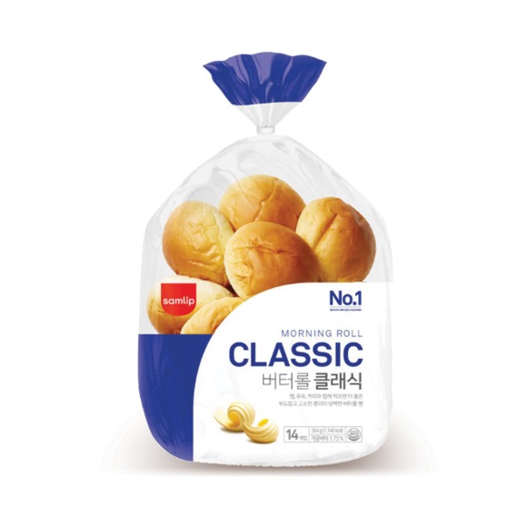 삼립 버터롤클래식 모닝빵 21개입 540g