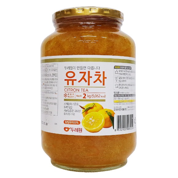 두레원 꿀유자차 2kg