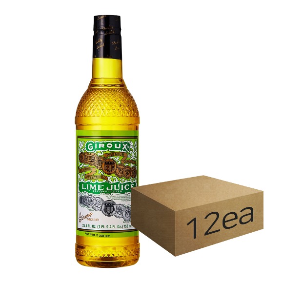 슬롯 머신 기계) 지룩스 라임주스 750ml x 12개입
