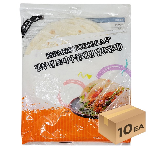 슬롯사이트) 에스파씨오 냉동 밀또띠아 8인치 600g x 10개입