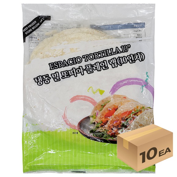 슬롯사이트) 에스파씨오 냉동 밀또띠아 10인치 840g x 10개입