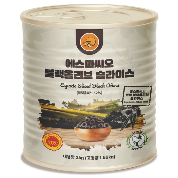 슬롯사이트 업소용 대용량 블랙올리브 슬라이스 3kg
