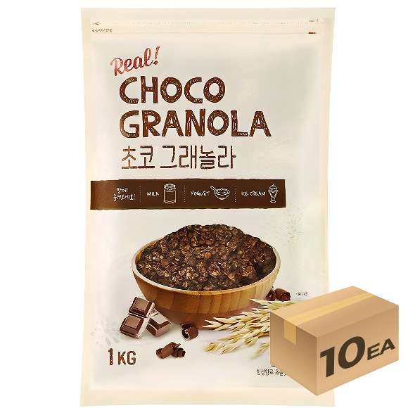 킹 슬롯) 동서 초코 그래놀라 1kg x 10개입