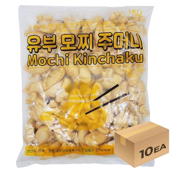 해외 슬롯 사이트) 지엔씨 해외 슬롯 사이트 샤브샤브 유부모찌 주머니 1kg x 10개입