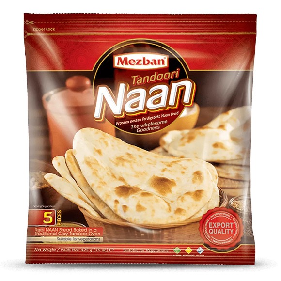 메즈반 램 슬롯 탄두리 난 425g