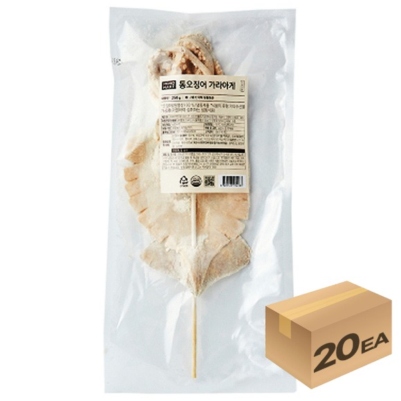 해외 슬롯 사이트) 모노 해외 슬롯 사이트 통오징어 가라아게 250g x 20개입