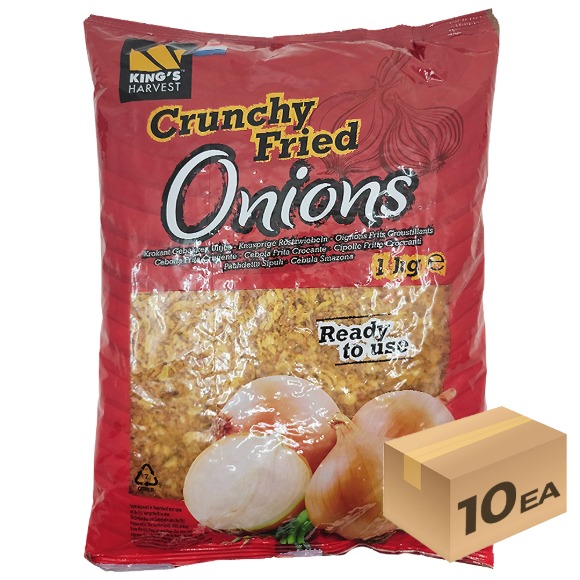 슬롯사이트) 킹스하베스트 크리스피어니언 양파칩 후레이크 1kg x 10개입