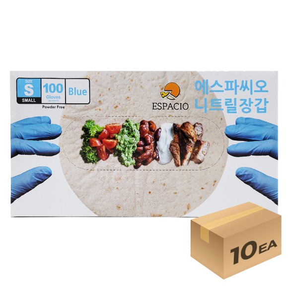 슬롯 사이트) 에스파씨오 니트릴장갑 블루 S 100매 x 10개입