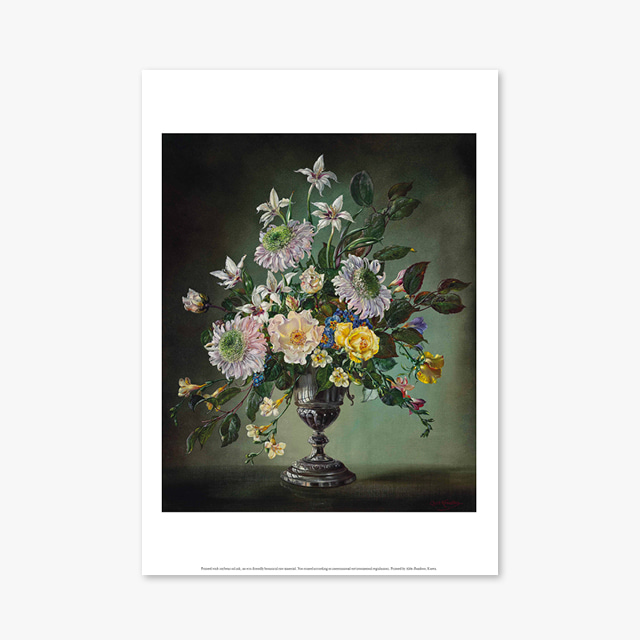 (플라워 아트 포스터) Flower Series ART Poster_1258