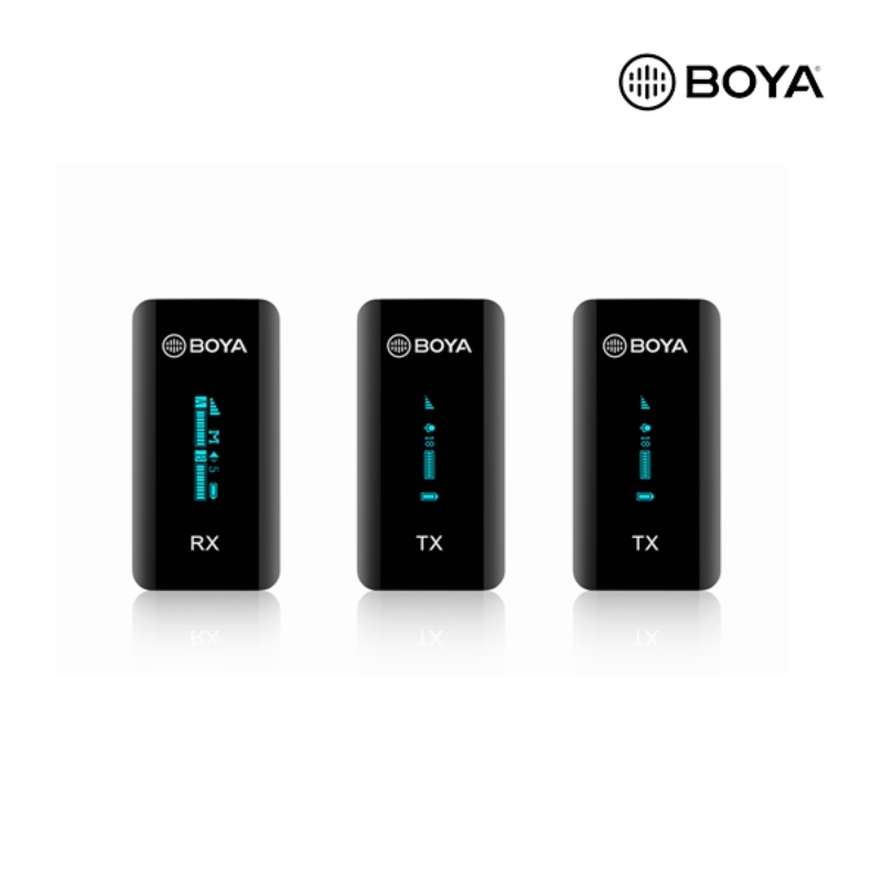 BOYA  BY-XM6-S2 2.4G 2채널 무선마이크