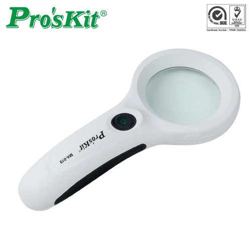 ABPK271 확대경 돋보기 UV LED 조명 검사 관찰 렌즈