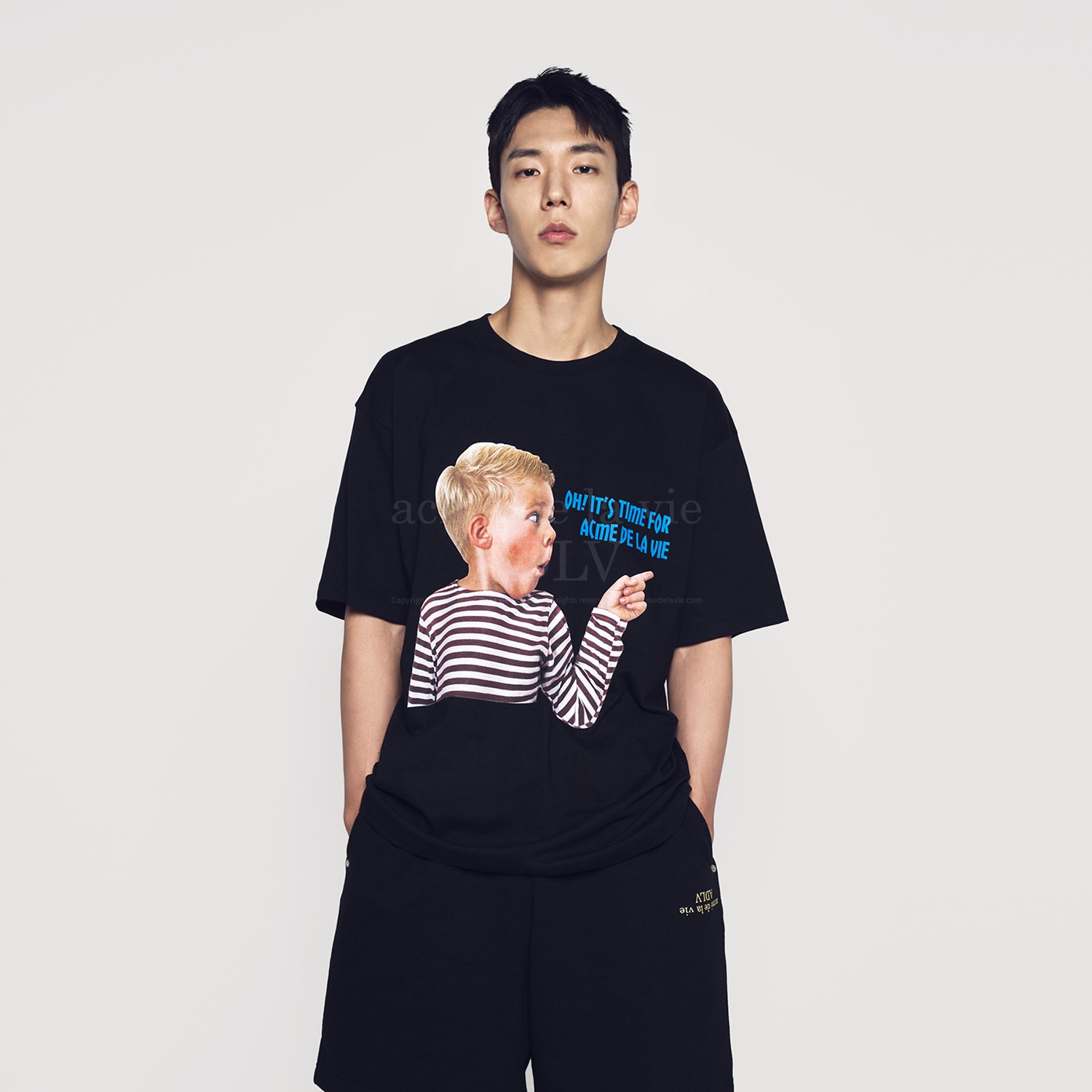 訳あり商品 Acne de Tシャツ vie la トップス
