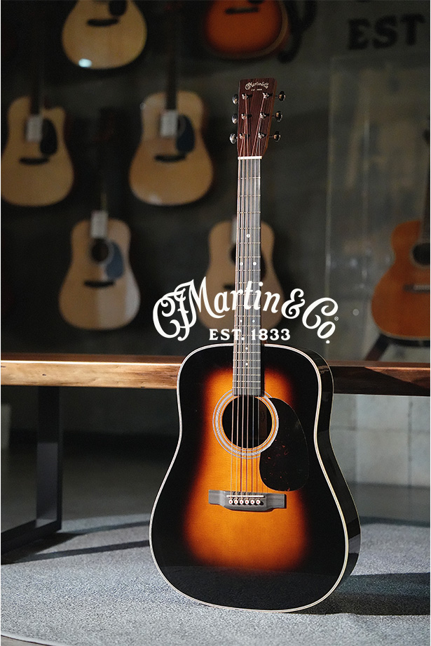 마틴기타 D-28 선버스트 스탠다드 시리즈 / Martin D28 Sunburst / 픽업장착