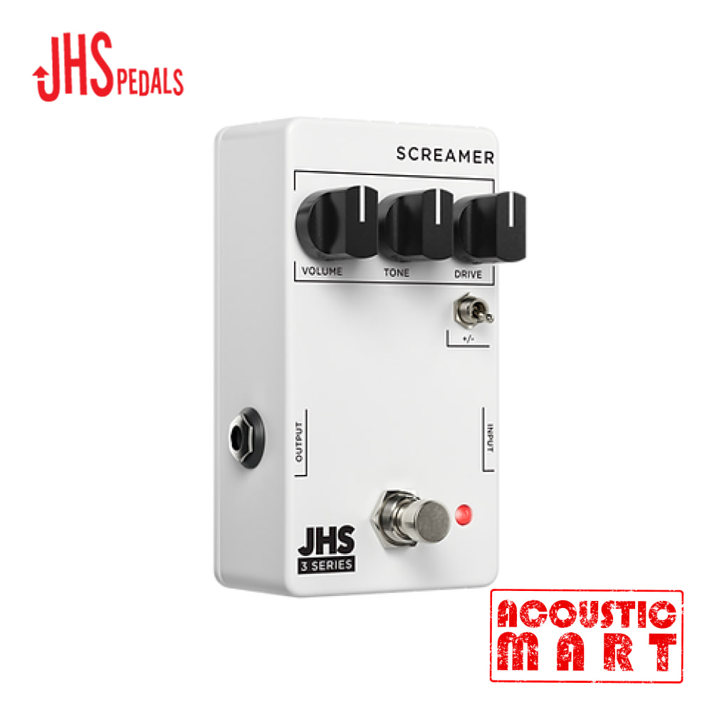 JHS PEDALS - 3 Series SCREAMER / 스크리머 이펙터 [네이버톡톡/카톡 AMA-zing 추가인하]