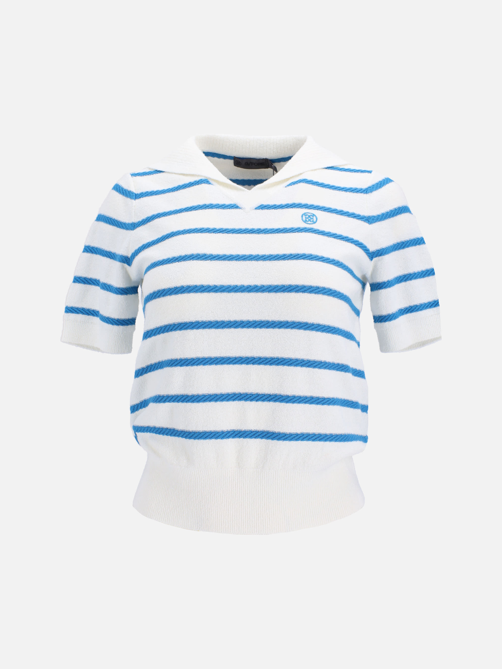 MARINE BLUE STRIPE KNIT