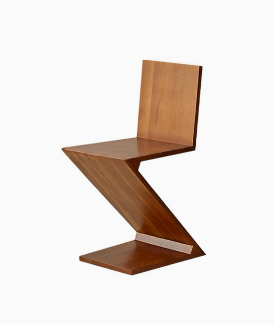 Zig Zag Wood Chair 지그 재그 우드 체어