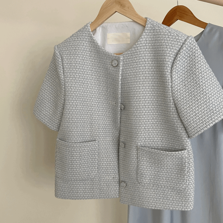 Merkle tweed jacket (2color)