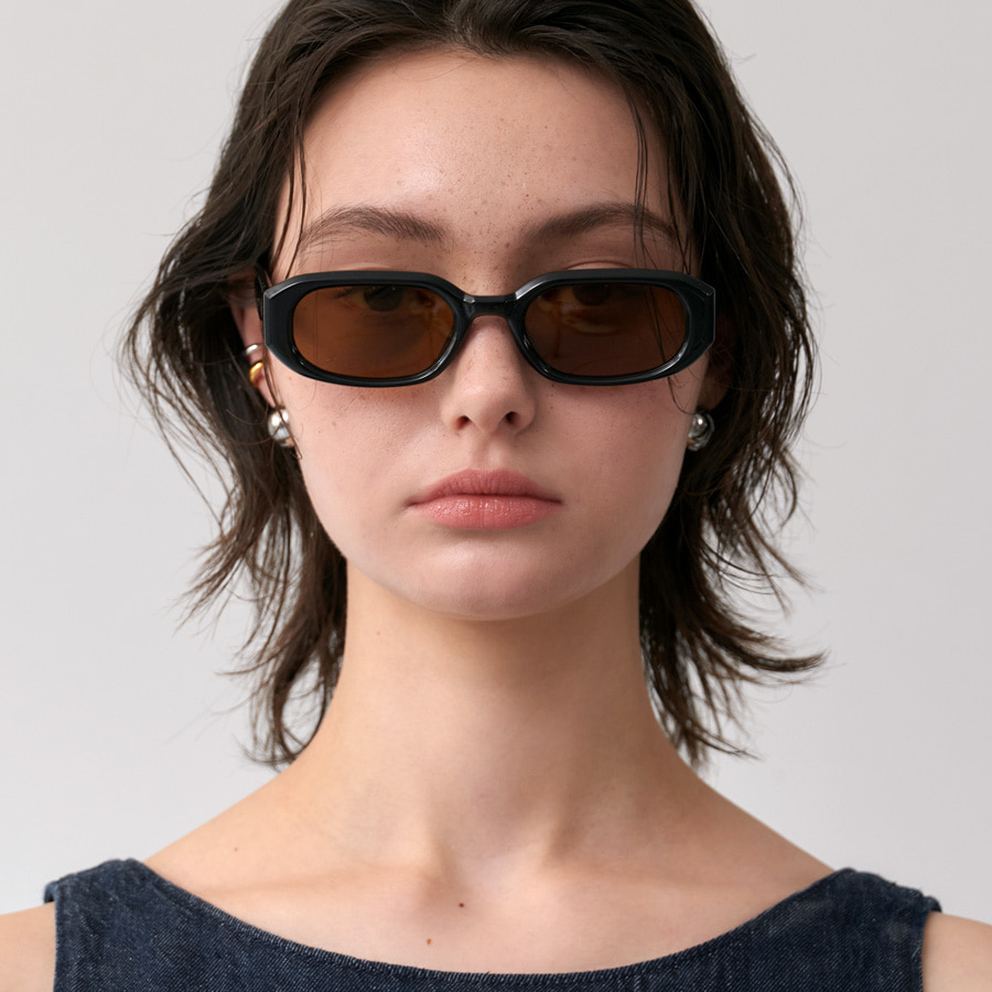 サングラス ^ONE BRILLIANT^ XinaOB489Brown Xina-OB489-Brown SUNGLASSES - ONE BRILLIANT