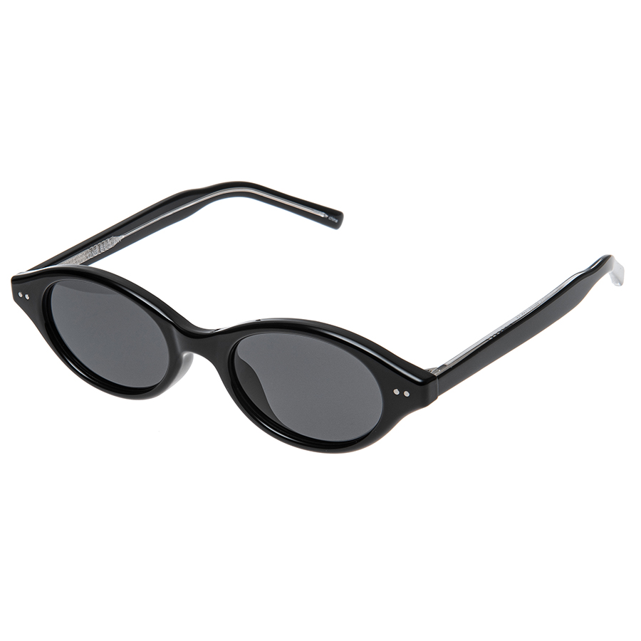 ●ONE BRILLIANT● GiaOB519BlackSG Gia-OB519-BlackSG Bottega Veneta - Geometrical Cat Eye Sunglasses - Black