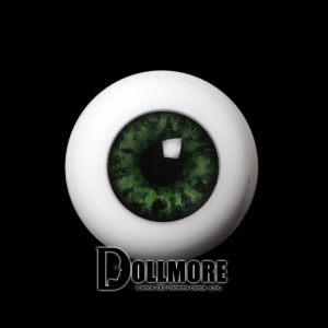 Optical Acrylic Doll Eyes 28mm (FC04 - Green - Grey)