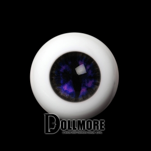 26mm - OMeta Half Round Acrylic Eyes (Violet 03)