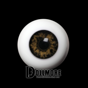 20mm Half-Round Acrylic Eyes (Hazel)